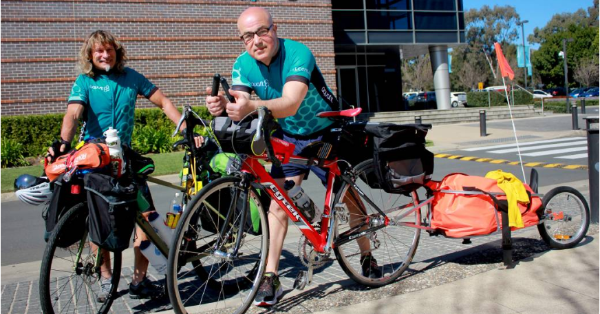 A 40-Day Ride For Lifeline Australia